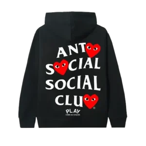 Anti Social Social Club CDG Black Hoodie