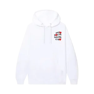 Anti Social Social Club CDG White Hoodie