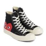 CDG BIG HEART LOGO HIGH BOTTOM CONVERSE