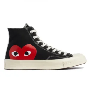 CDG BIG HEART LOGO HIGH BOTTOM CONVERSE