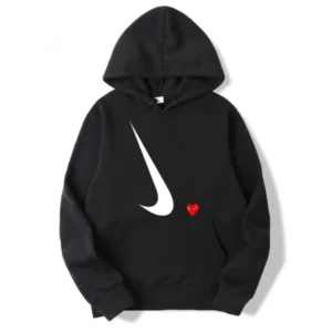 Comme Des Garcons X Nike Hoodie Black