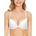 White T Shirt Bra