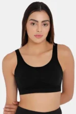 Sports Bra Black Fill Figure