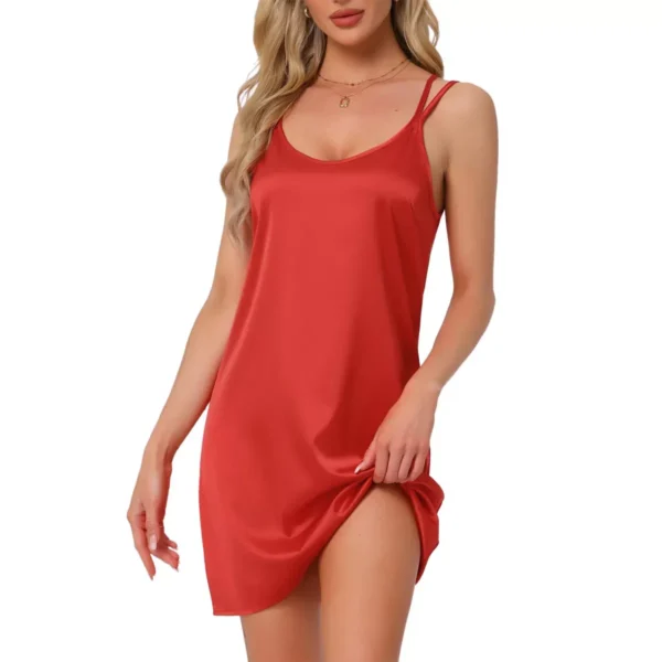 CDG Womens Red Nighty Gown
